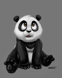 Аватар Panda with bamboo