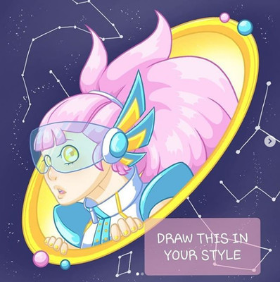 #drawthisinyourstyle вызов для себя 2 