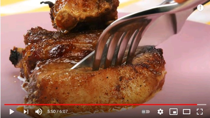 Запекаем ароматное мясо, вкусно: маринованные свиные ребрышки 1 