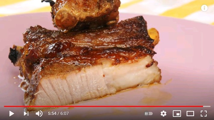 Запекаем ароматное мясо, вкусно: маринованные свиные ребрышки 2 