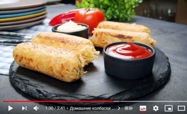 Куриные колбаски и наггетсы,готовим просто,вкусно и быстро:8 минут и готово!!! 7 