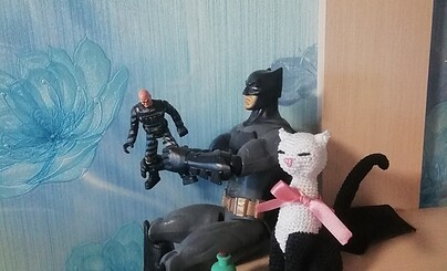 Как Бэтмен поздравил Женщину-кошку с праздником