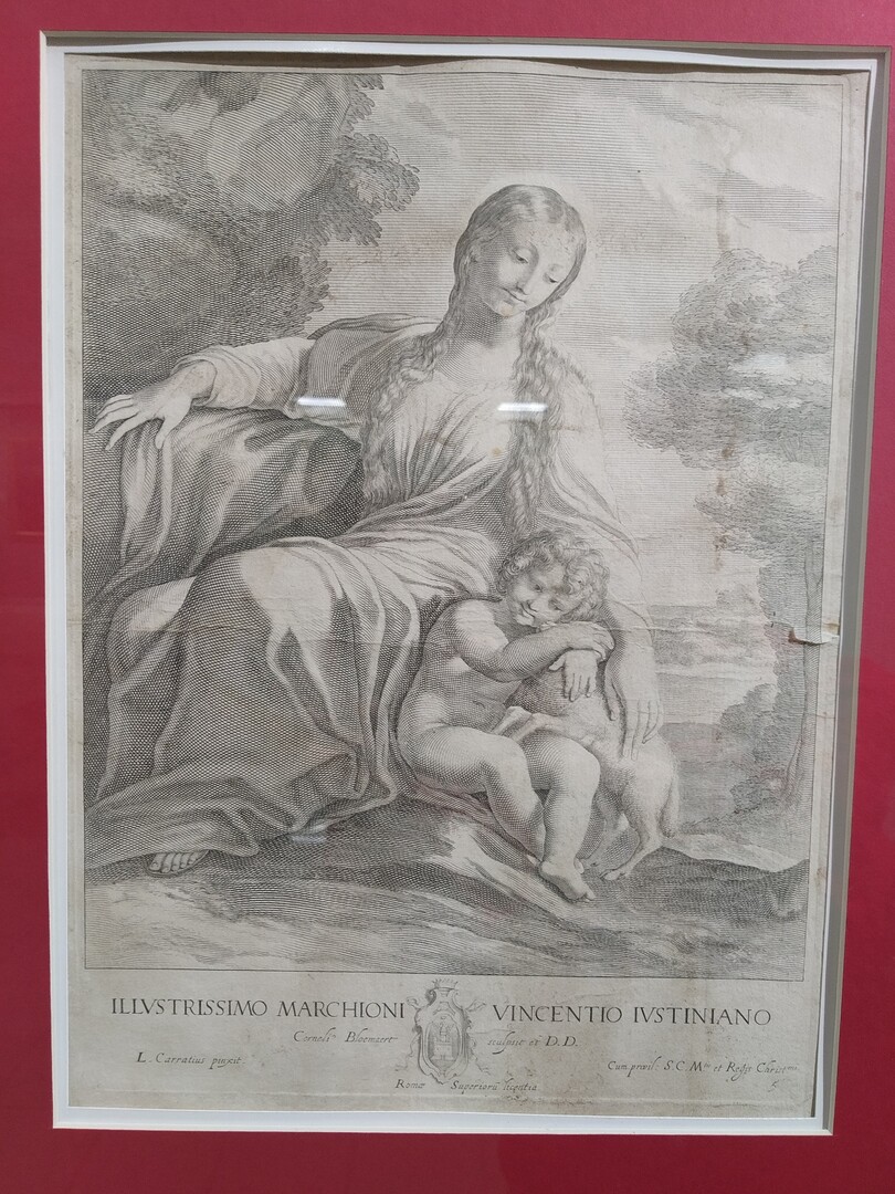 "Аве Мария", гравюра 6 939703