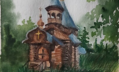 Подготовка к выставке, снова церкви...