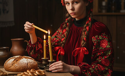 В детстве цыганка мне одна ...