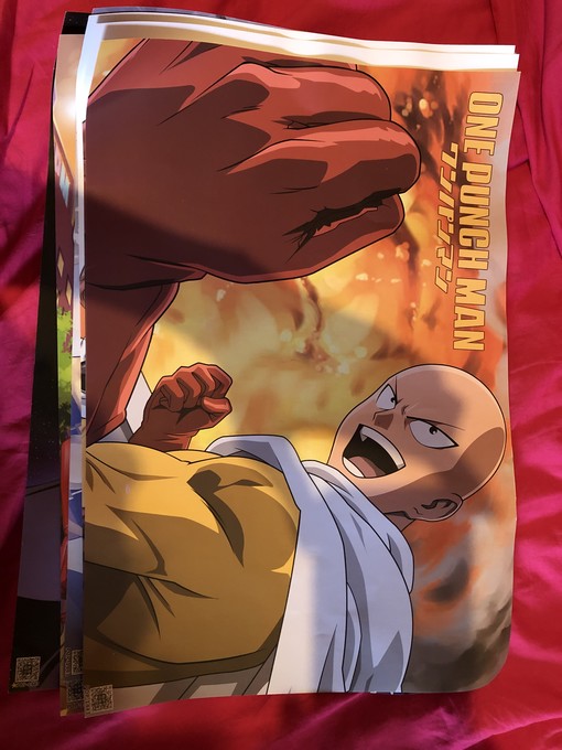 Плакаты по аниме “One Punch Man” (7 шт.) 5 