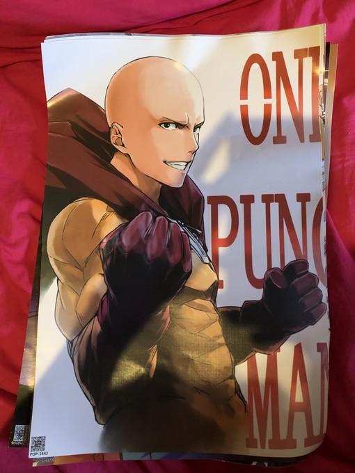 Плакаты по аниме “One Punch Man” (7 шт.) 7 
