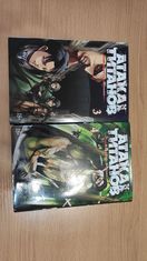 Манга, Атака титанов 1-4 тома, рус. язык